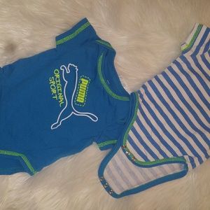 2 puma shirts for infant